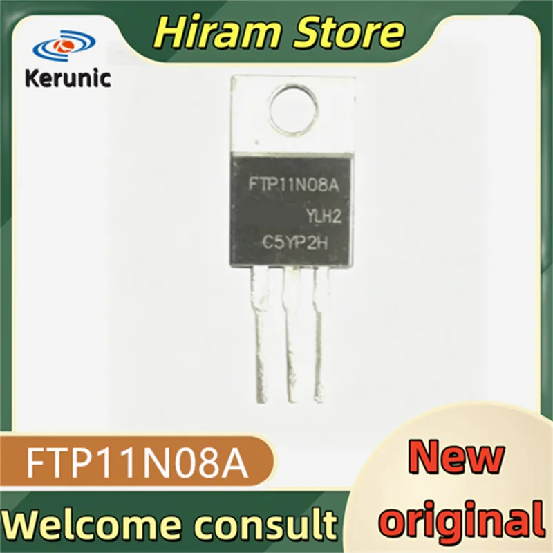 5PCS FTP11N08A New and original FTP11N08 FTP11N 11N08A