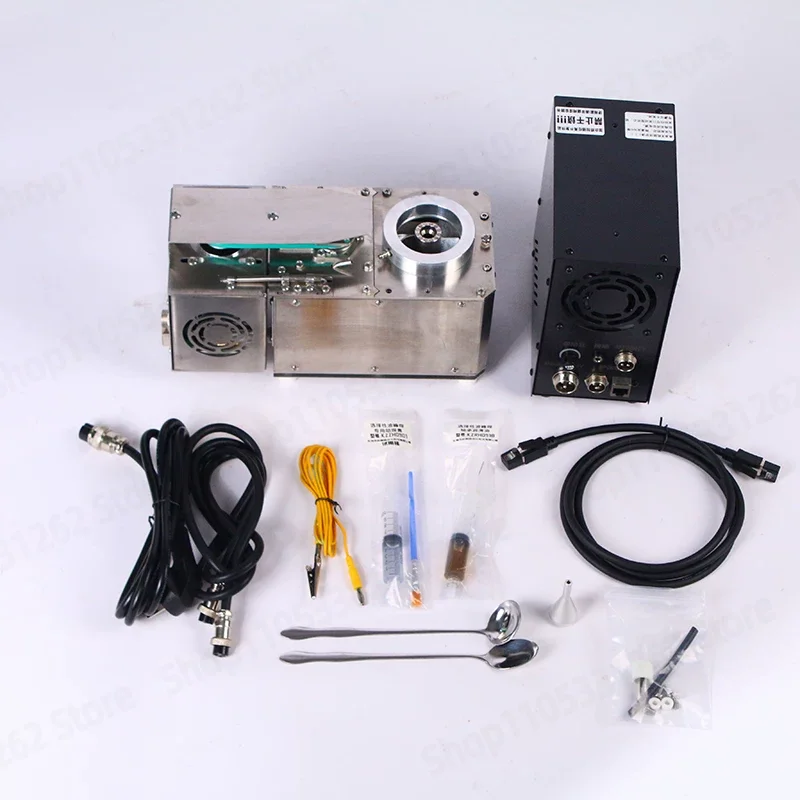 110V Benchtop Selective Solder System 1500W 5KG, Lead-Free Solder Fountain for PCB Rework, PID Temp Control Through-Hole