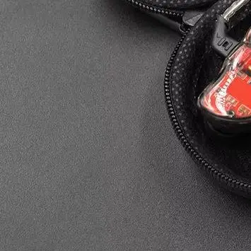 Bolsa de almacenamiento ovalada para auriculares, caja de almacenamiento con cremallera de PU, contenedor portátil para BA10 AS10 ES4, 1 ud./2 uds.