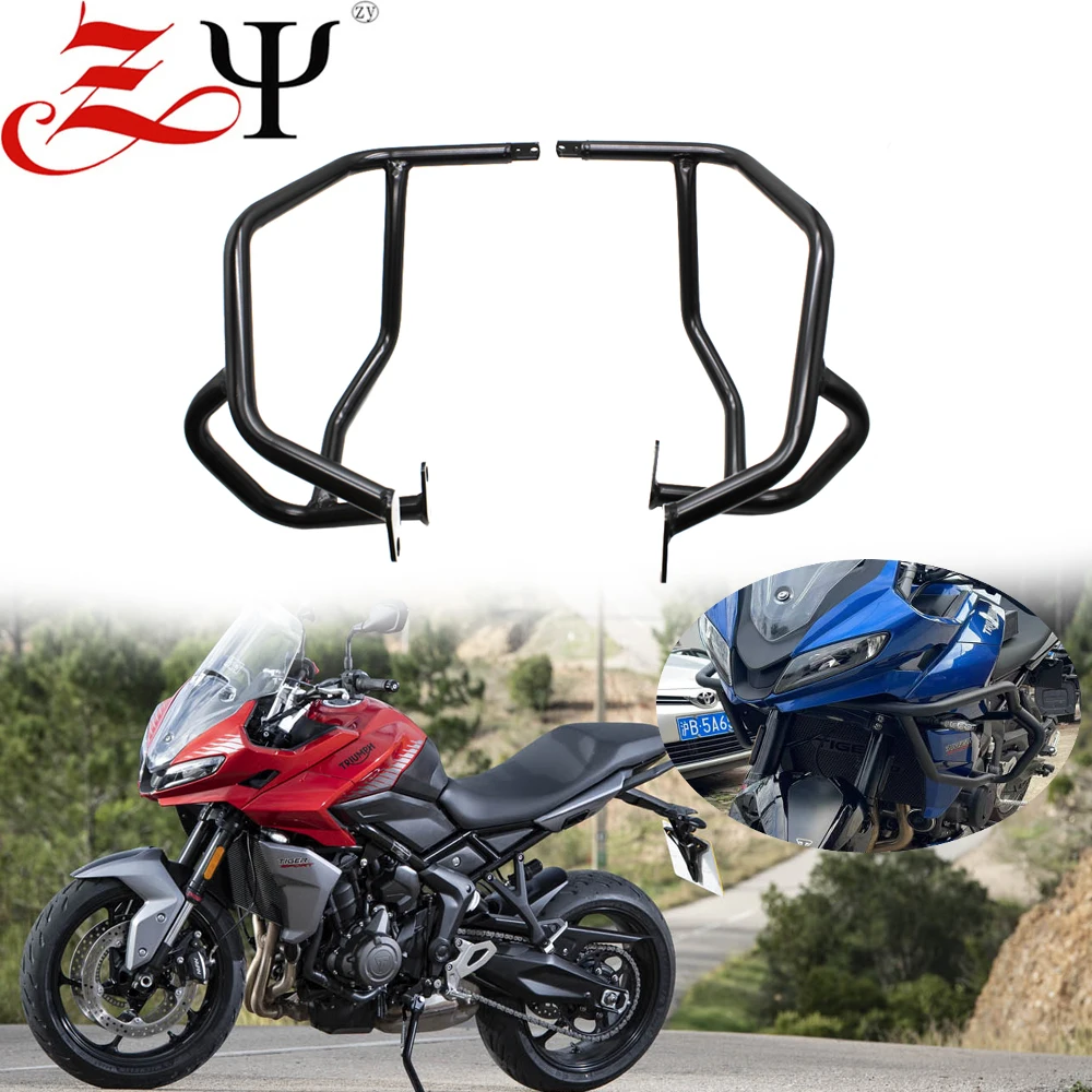 

Tiger 660 upper bumper bumper frame protector Fit For tiger sport 660 tiger660 2022 2023 motorcycle metal engine guard