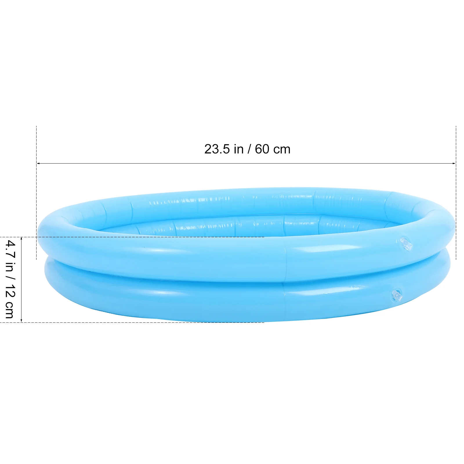 Bandejas de arena inflables de 60CM, caja de arena de juego moldeable para niños, juguete ligero portátil para interiores y exteriores, desinfeta el almacenamiento compacto