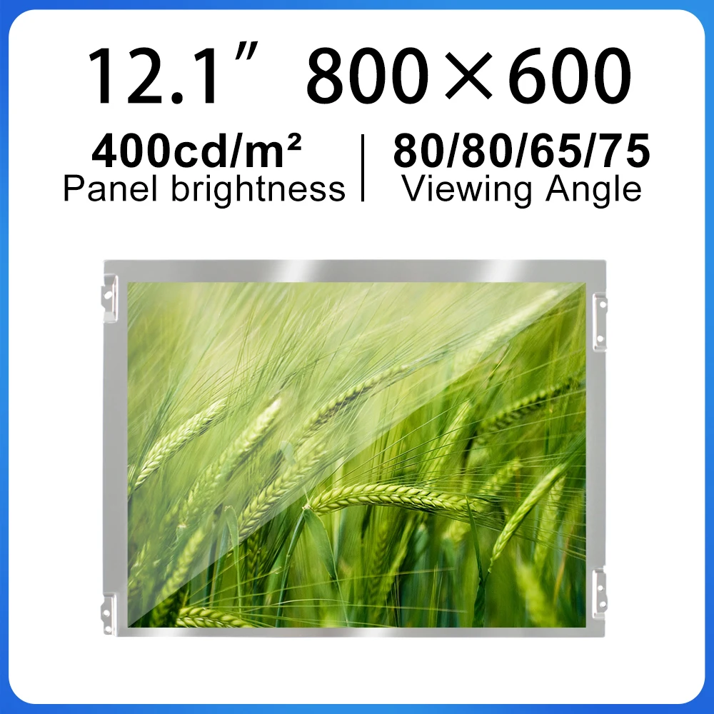 Original BOE BA121S01-100 400 Nits Brightness 4:3 TFT Display LCD Screen 12.1 Inch SRGB