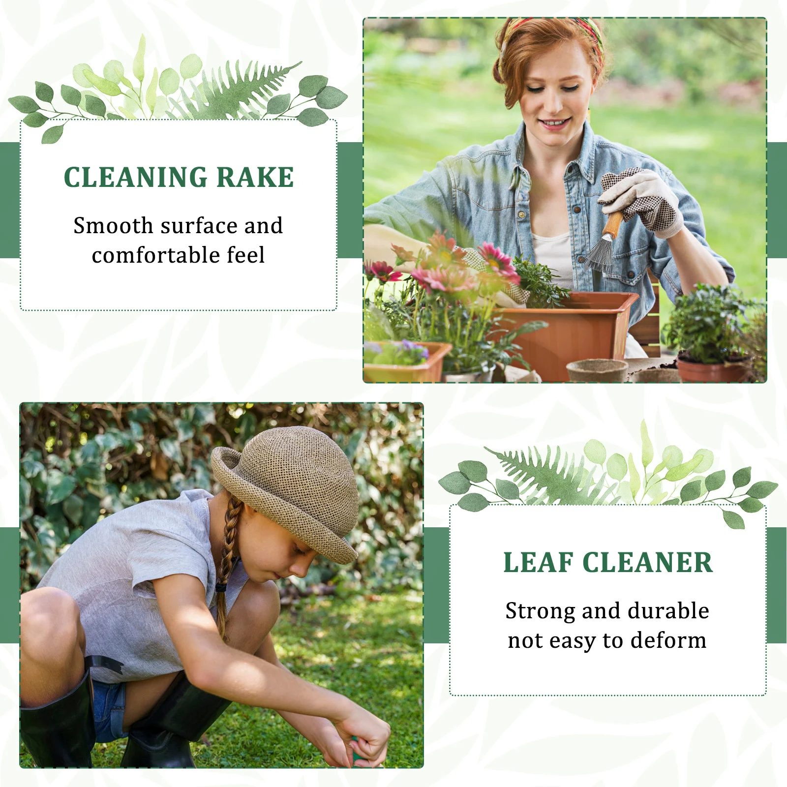 

Stainless Steel Flower Cleaner Rake Simple Durable Ikebana Tool for Home Office Floral Arrangement Cleaning Tool