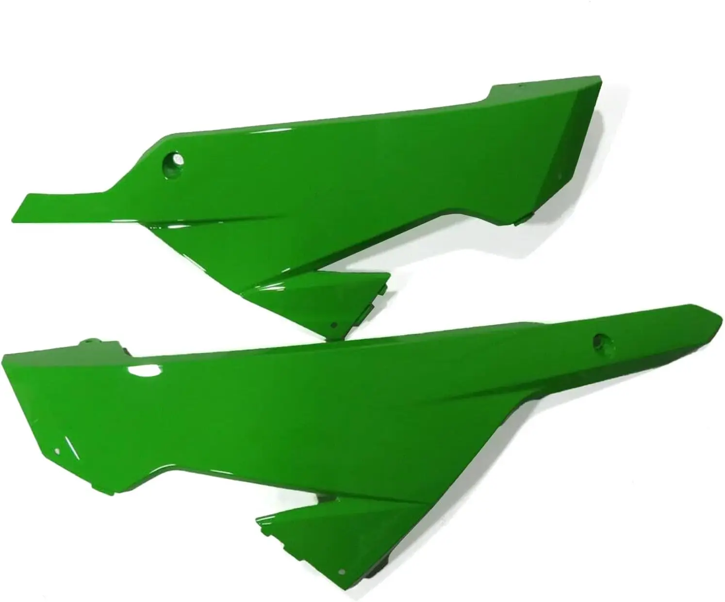 مجموعة هدايا سوداء مطلية باللون الأخضر مناسبة لـ Kawasaki Ninja 300 2013 2014 2015 2016 2017, Ninja250 2013-2015, ABS هيكل السيارة