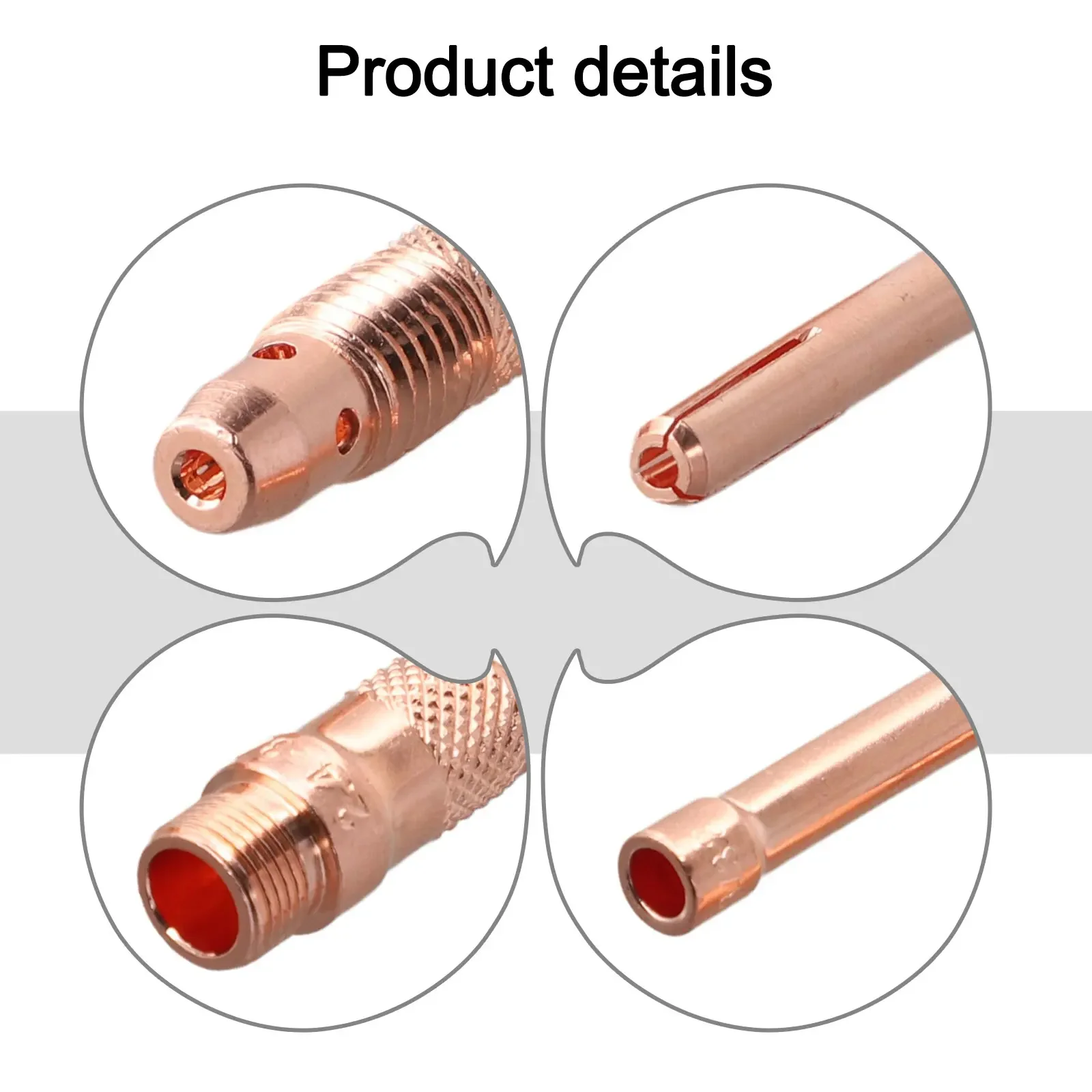 Pipeline Locations TIG Collet Bodies Collet Body Easy Installation Effective On Carbon Steel For Air-cooled Torches