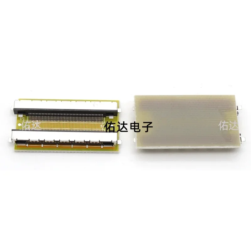 Lvds หน้าจอ LCD อะแดปเตอร์ 41Pin 51Pin Extension Board 4k HD หน้าจอสายเชื่อมต่อ 0.5mm Pitch Cable Extension Board