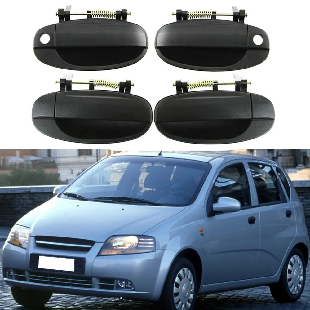 

Adecuado para 2004-2011 Chevrolet Aveo Daewoo Kalos manija de puerta Exterior delantera trasera izquierda derecha Replacement