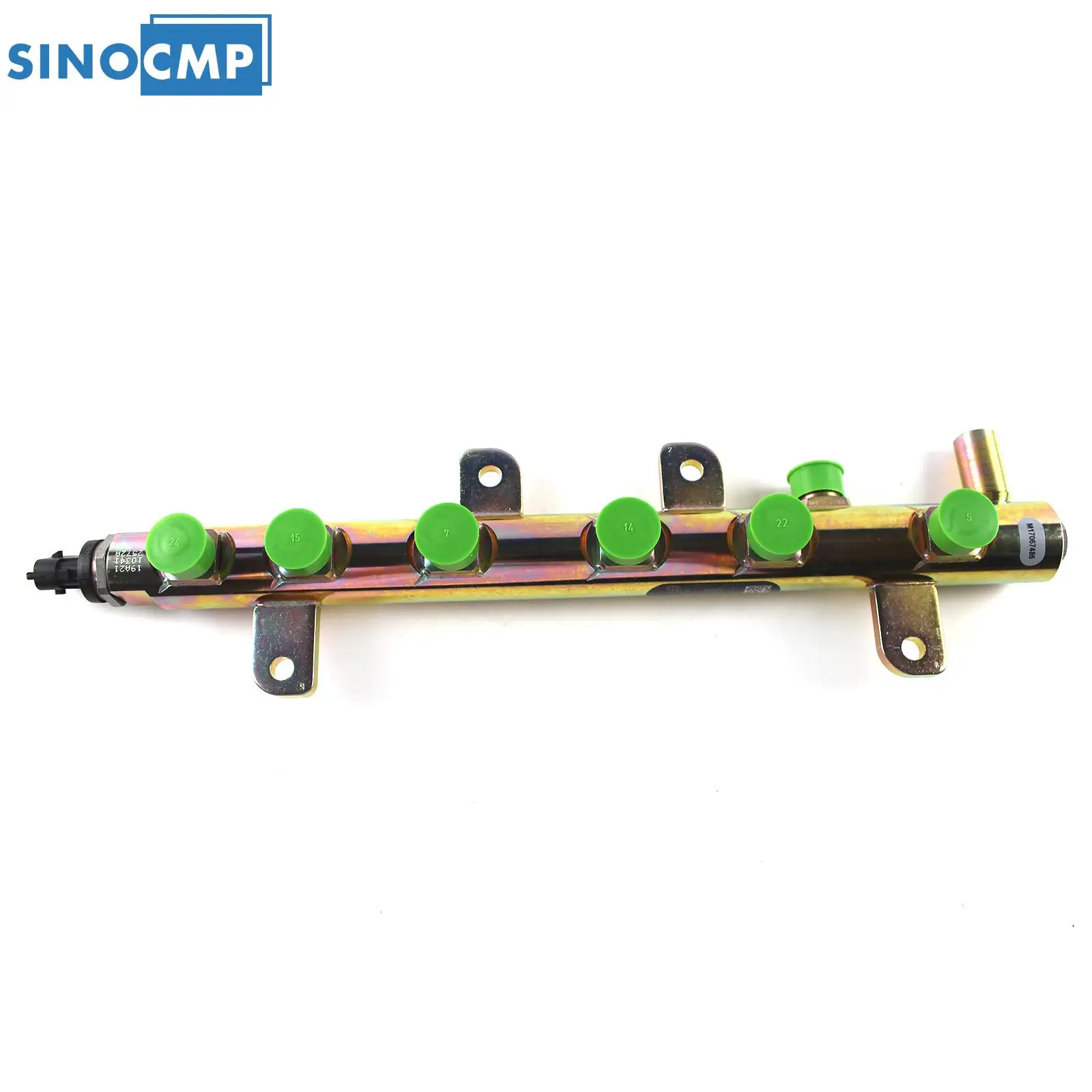 6754-71-1210 0445226042 3977530 PC200-8 PC220-8 PC270-8 6D107E 1PCS Injector Plumbing Piping Fuel Common Rail Assy For Komatsu