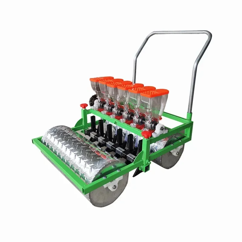 Hand‑Push Vegetable Precision Seeder Multi‑Row Manual Small‑Seed Sowing Apparatus Garden Herb Accurate Planting Machine