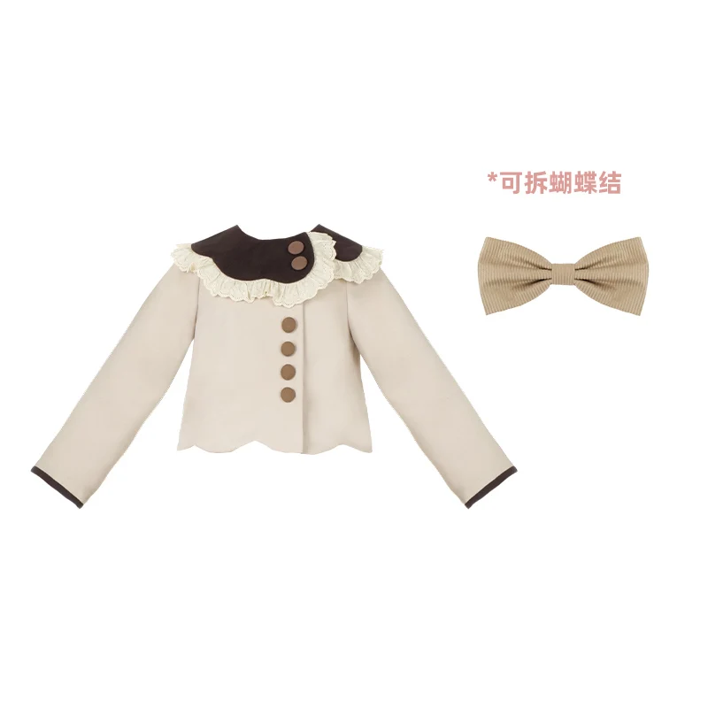 With Puji Original Design Academy Style Long OP Dress/Coat Skirt