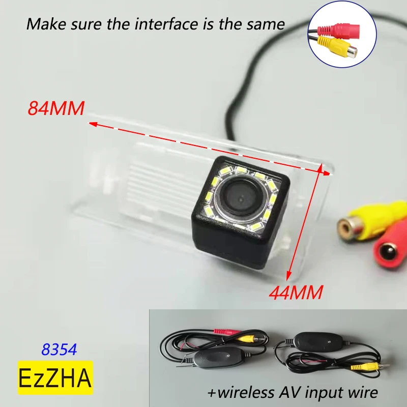 

Dynamic Trajectory CCD Car Rear View Camera For Hyundai Elantra/Avante 2011-2020 Solaris Sedan HCR 2017-2020 Car 4 LED light