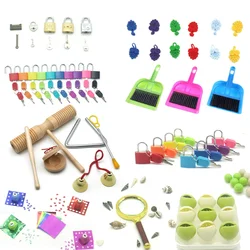 Montessori Sensory Toys Fine Motor Skill Learning Education Practical Life Material For 3 Years Teaching Aids Juguetes B2644H