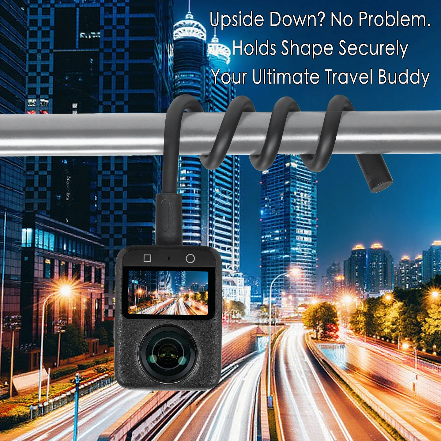 Flexible Selfie Stick Action Camera Bracket Phone Holder Mount Tripod Adapter for GoPro DJI OSMO Action Insta360 Vlog Video Pole