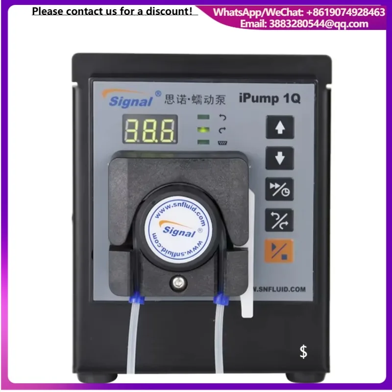 Stepper Motor Powered 25W Variable Speed Controller Peristaltic Pump RS485 Interface AC 90-260V For Laboratory Use 0.1-0.3Mpa