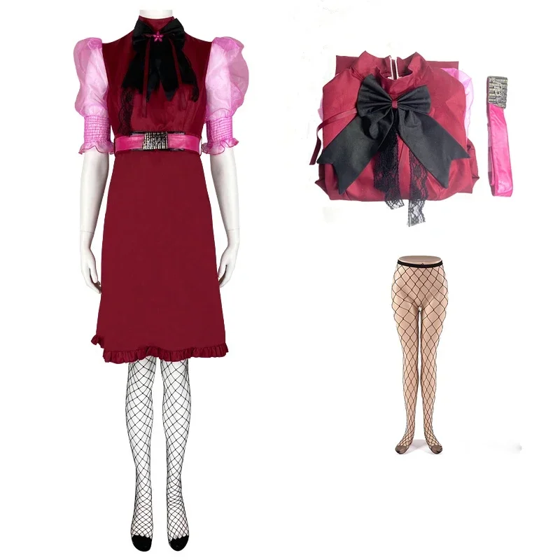 Monster High: Draculaura Cosplay Costume Adult Pink Suit Purim Dress Vampiree Female Little Devil Cosplay Halloween Costumes