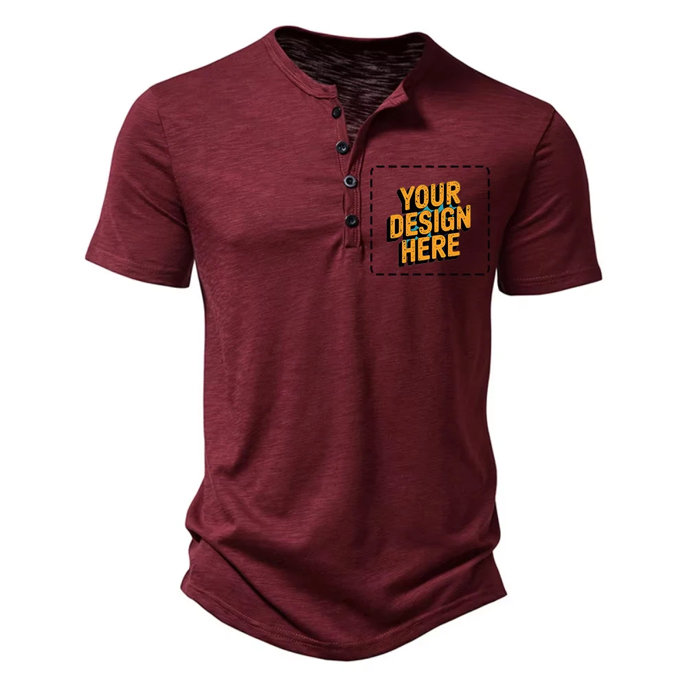 قم بتخصيص شعارك النص أو الصورة الرجال عارضة بلون قصيرة الأكمام تي شيرت للرجال بولو الرجال جودة عالية تي شيرت