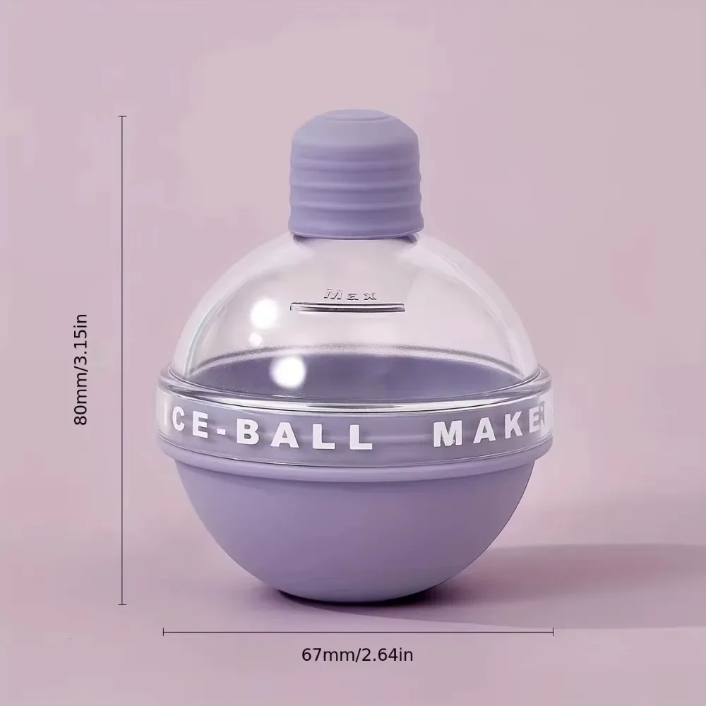 بيع قسط سيليكون الجليد المجال قوالب ويسكي صانع كرة الثلج قالب قابلة لإعادة الاستخدام المجال قالب الثلج لحفلات الكوكتيلات المشروبات المبردة #5