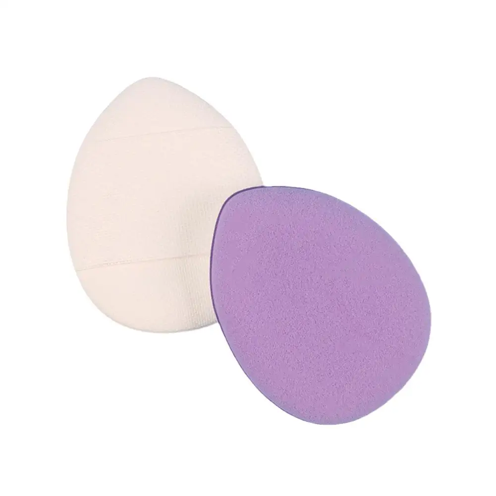 Mini poudre de fond de teint pour les doigts, crème de maquillage tative, mélange cosmétique, outils anti-cernes, accessoires pour le visage, éponge U1G9