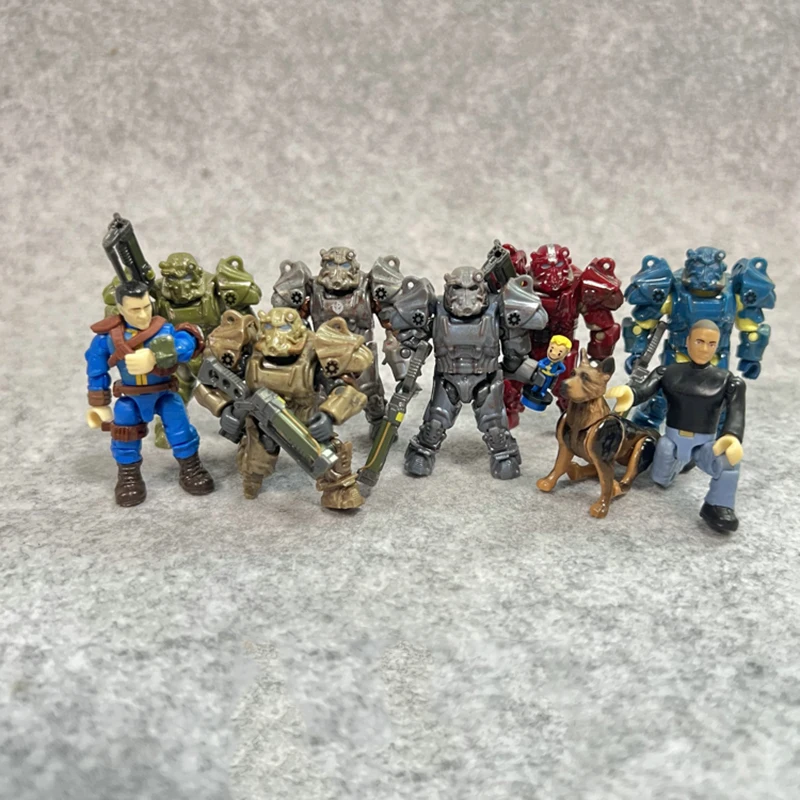 

MEGA Fallout Power Armor T-60 building block Toy Film and Television Peripheral Action Figure
