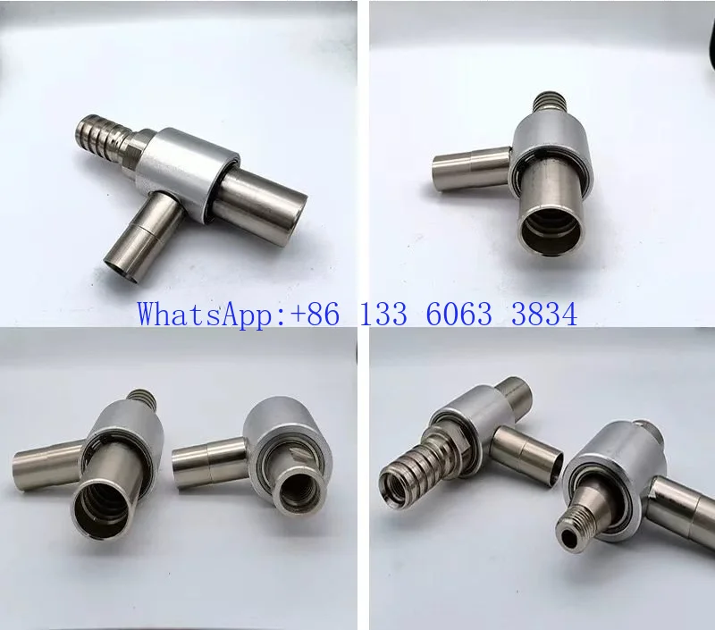 Thread Adapter for Diamond Drill Core Bits Male 1 1/4-7(Female:1/2BSP) to Female 1 1/4“-7 with Dust Collection Joint Connector