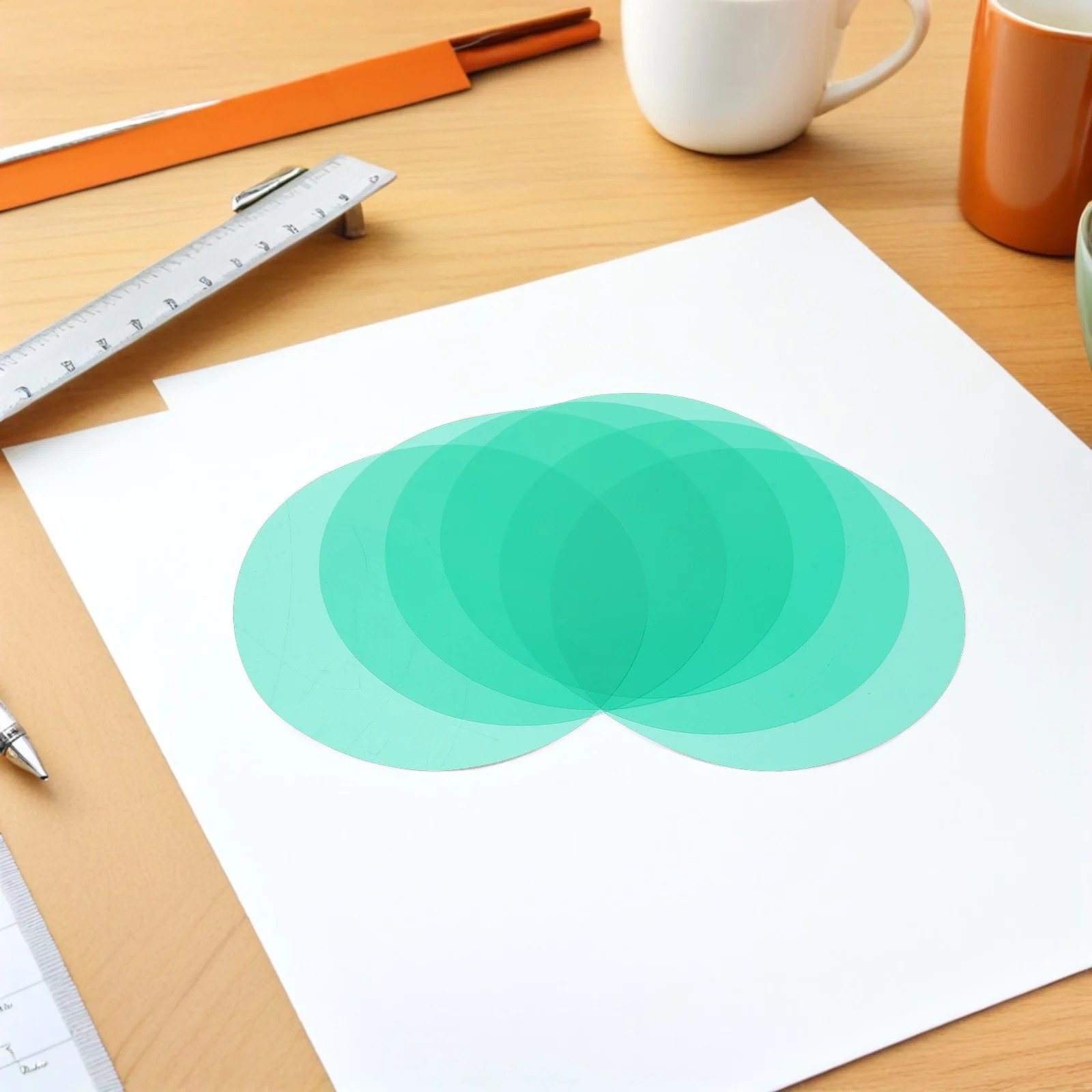 

15Pcs Color Gel Overlays Reusable Adhesive Film for LED Photography Gels and Ambient Lighting Colored Gels for Lights