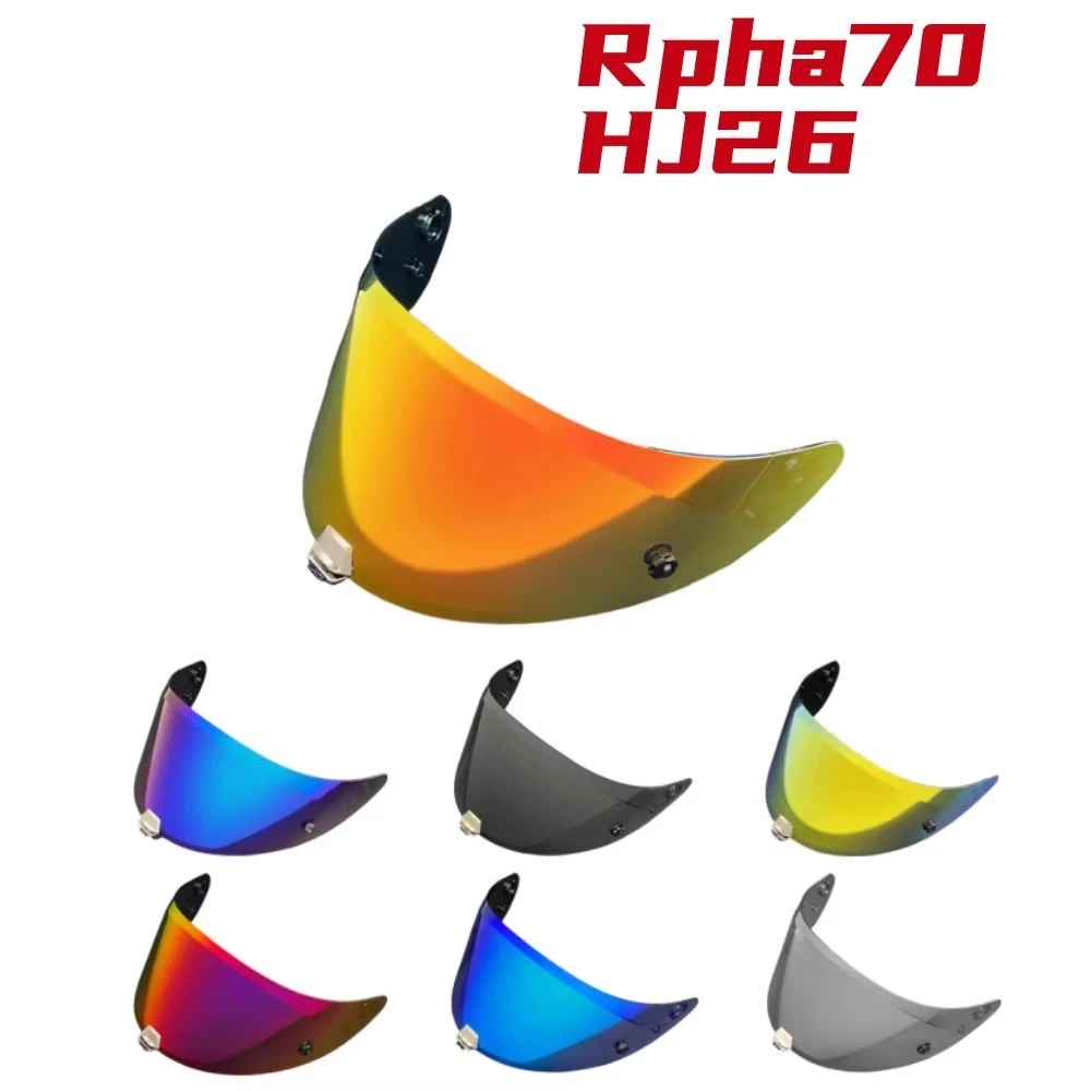 

New Helmet Visor Lens for HJC RPHA70 1-4th Casco Moto Windshield Capacete De Moto Shield Multicolor Motorcycle Accessories