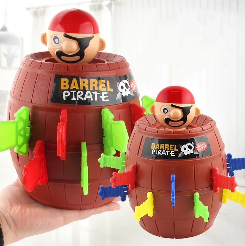 ألعاب ألغاز تفاعلية للأطفال مزحة وتكاثر دلو القراصنة السيف في لوحة ترتد البرميل لعبة هدايا مضحكة للعطلات #1