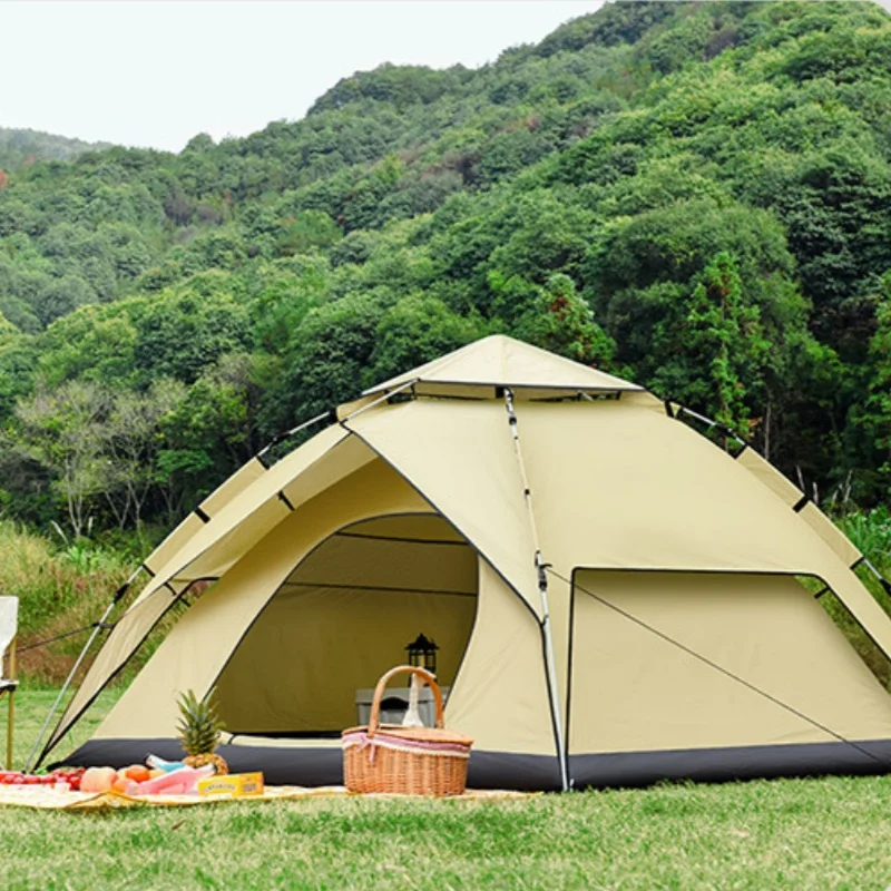 2-3 Person Instant Pop Up Tent Camping Waterproof Windproof UV Protection Lightweight Portable for Hiking Backpacking Gear
