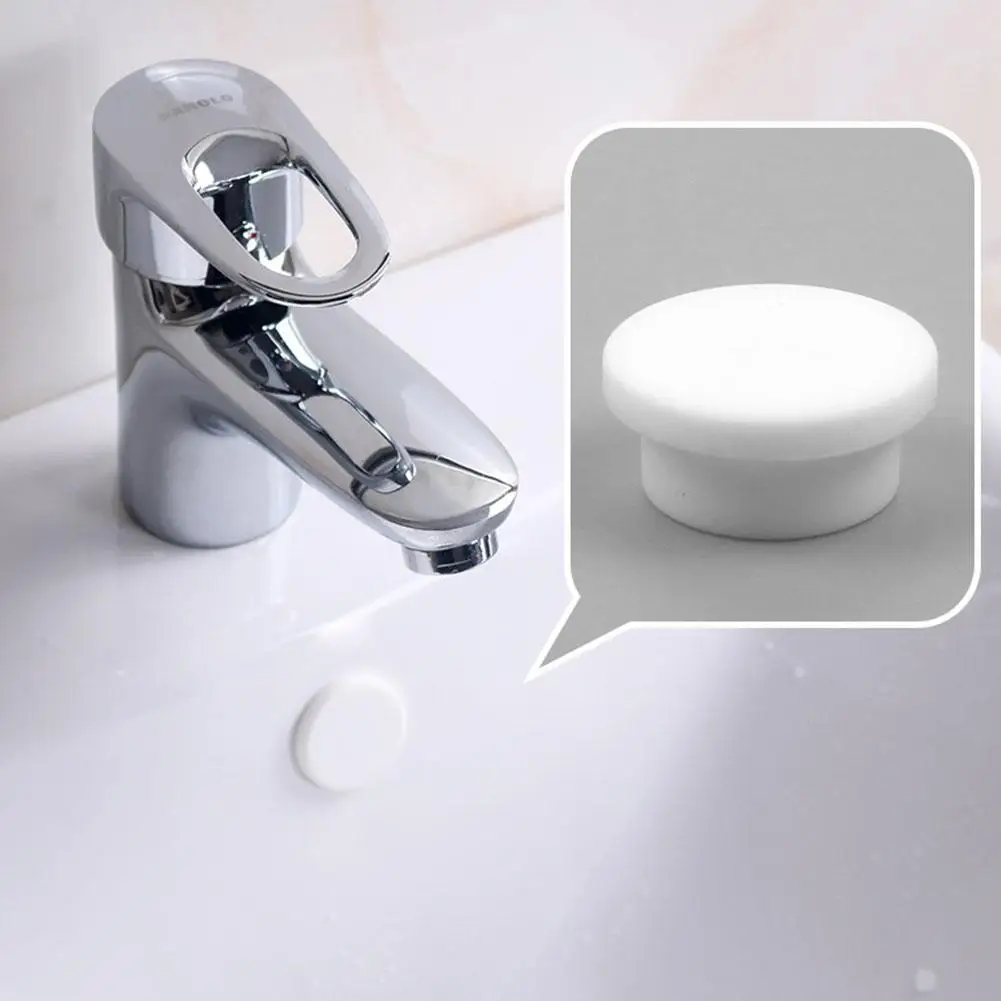 Wash Basin Overflow Cover Kitchen Bathroom Sink Hole Wash Basin Plug Overflow Ring Kitchen Sink Washbasin Drain Seal Stopper