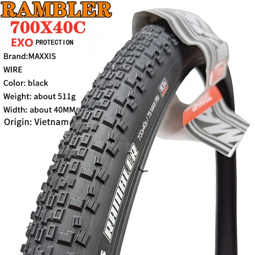 Imagen 2 del producto GRAVEL RAMBLER GMTB neumático de bicicleta de neumático de bicicleta 700X40C 700X45C 40/45-622 650X47B 47-584 650B 700C 60TPI