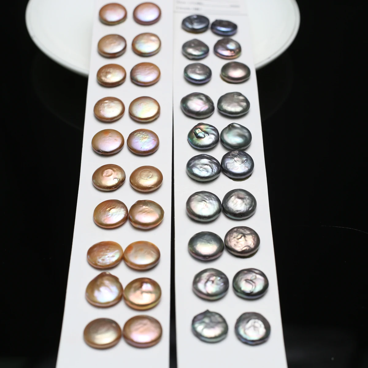 2 Pcs 12-13mm Non-porous Natural Freshwater Pearl Beads High Quality Loose Pearls For DIY Necklace Jewelry Making Accessories