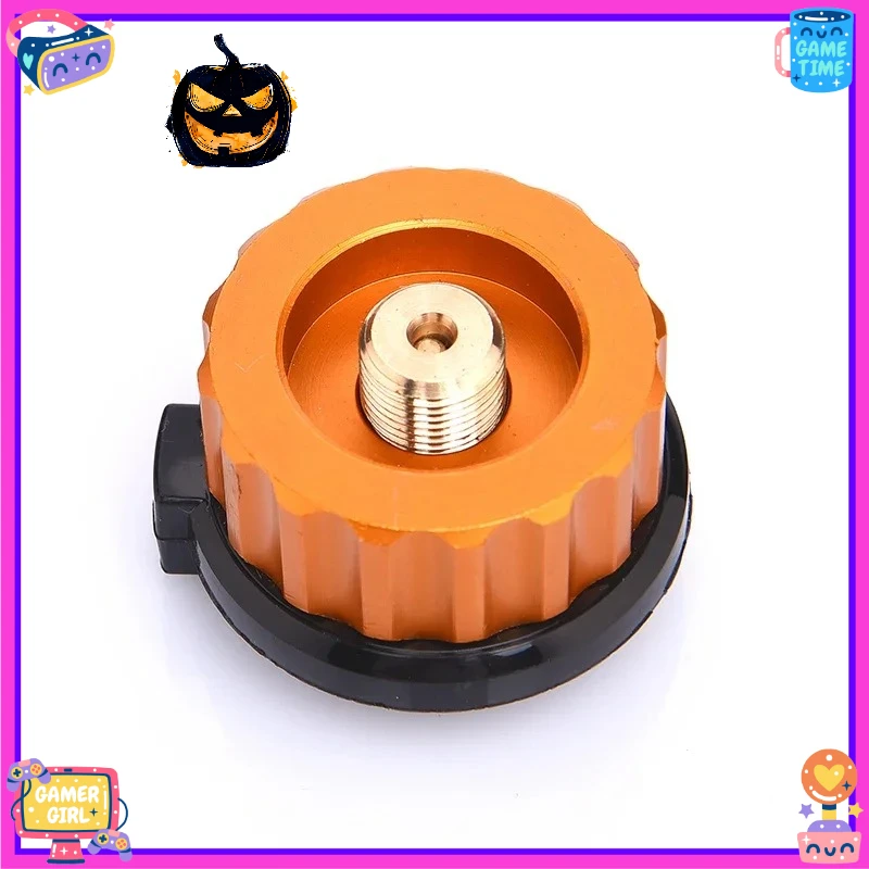 

Outdoor Camping Hiking Stove Burner Adaptor Split Type Furnace Converter Connector Auto-off Gas Cartridge Tank Cylinder Adapter