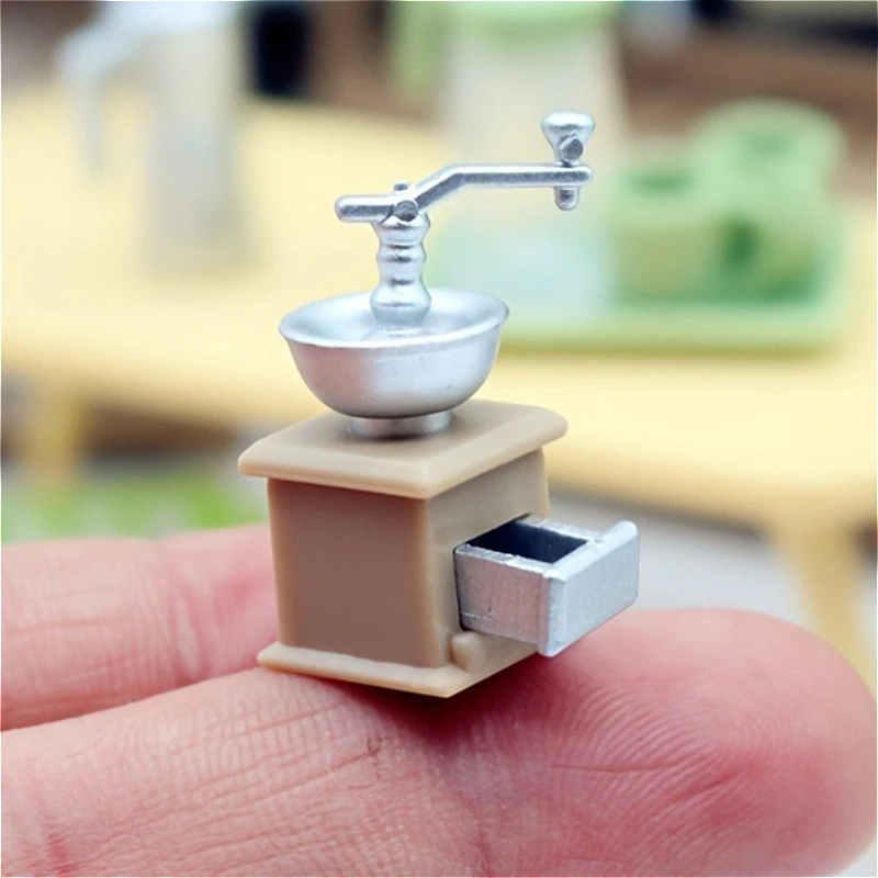 

1pc Dollhouse Miniature Hand-Cranked Bean Grinder Model Perfect for Collectors & Hobbyists, Miniature, Hand Grinder, Decoration