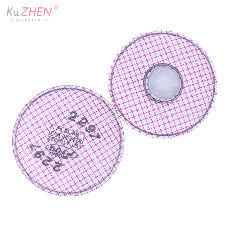 2 قطعة/المجموعة 2297 P100 مرشح تنفس متقدم على أساس الجسيمات مستوى المضطبة تخفيف البخار العضوي/التعدين/بناء السفن/Abateme #5