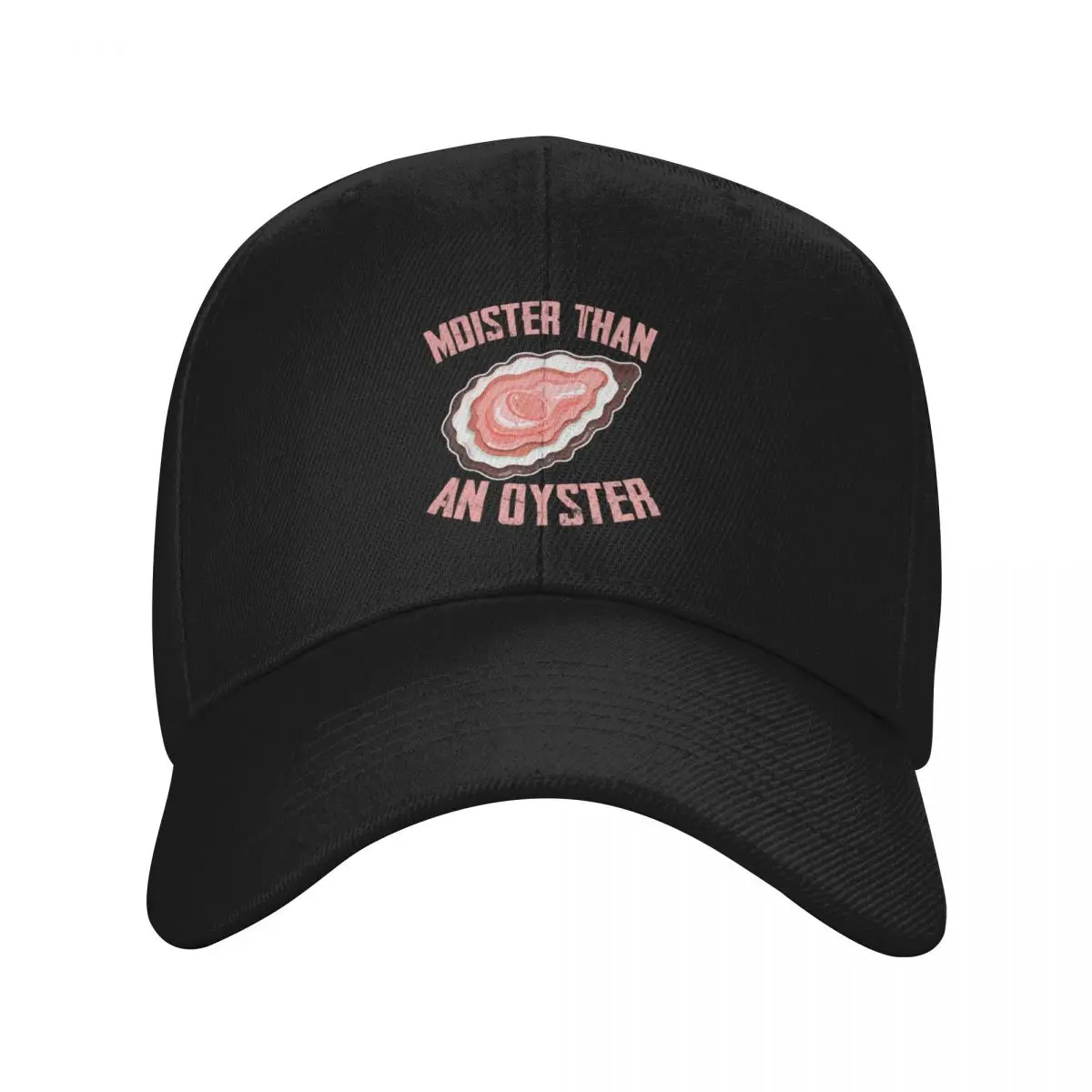 Moister Than An Oyster Shucking Funny Shellfish Shucker Baseball Cap fishing caps man Thermal Visor Men's Women's