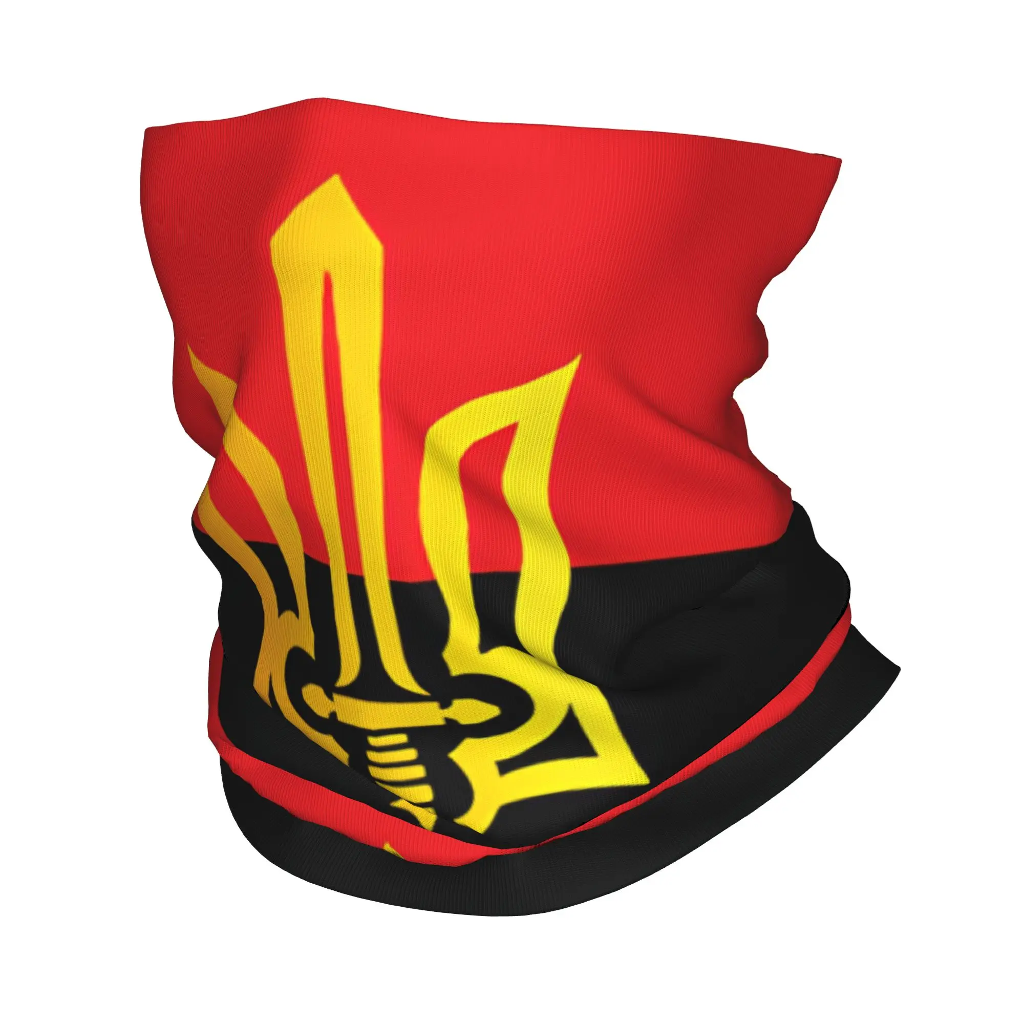 Ukraine Flag Bandana Neck Gaiter Windproof Face Scarf Cover Women Men  Headwear Tube Balaclava