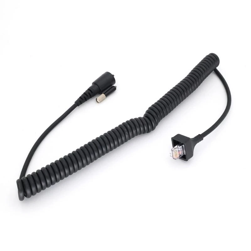 Handheld Speaker Mic Cable Spring Line for TK-790 TK-890 TK-5710 TK-5810 Walkie