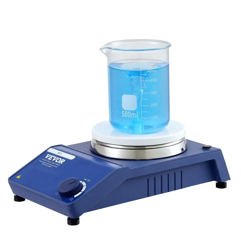 

Magnetic Stirrer Adjustable Speed 0-1500 RPM 20L Stirring Capacity Stir with Stir Bar Included