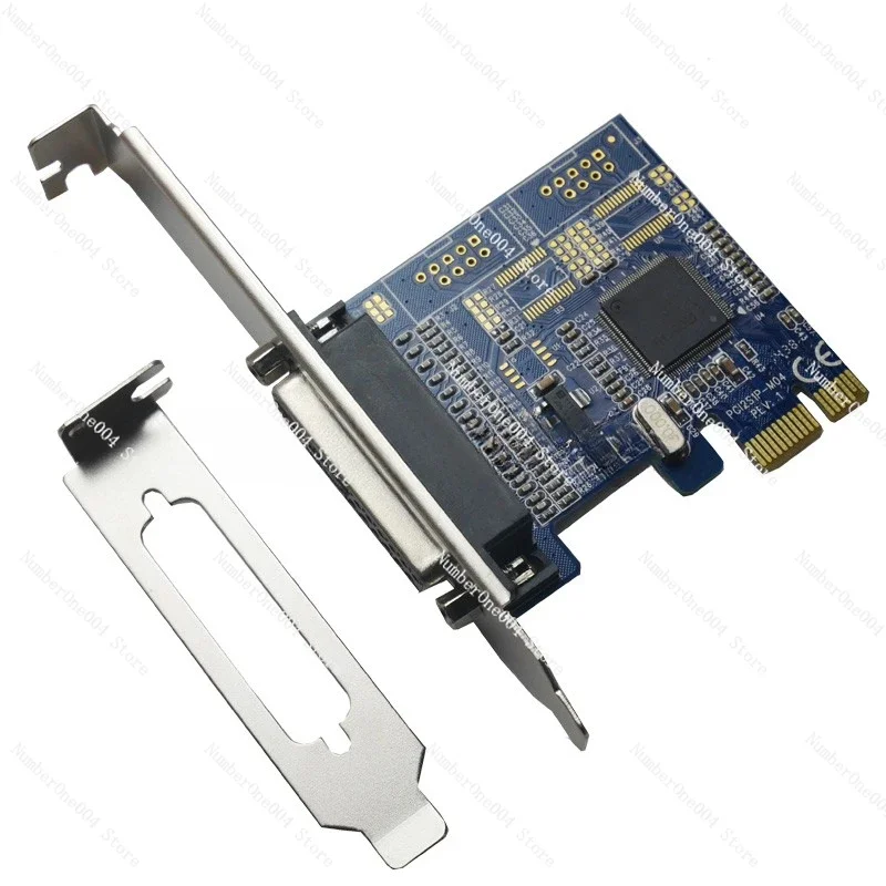 Suitable for Computer PCIe Parallel Port Card DB25 Parallel Expansion Card, Printer Interface Adapter Card