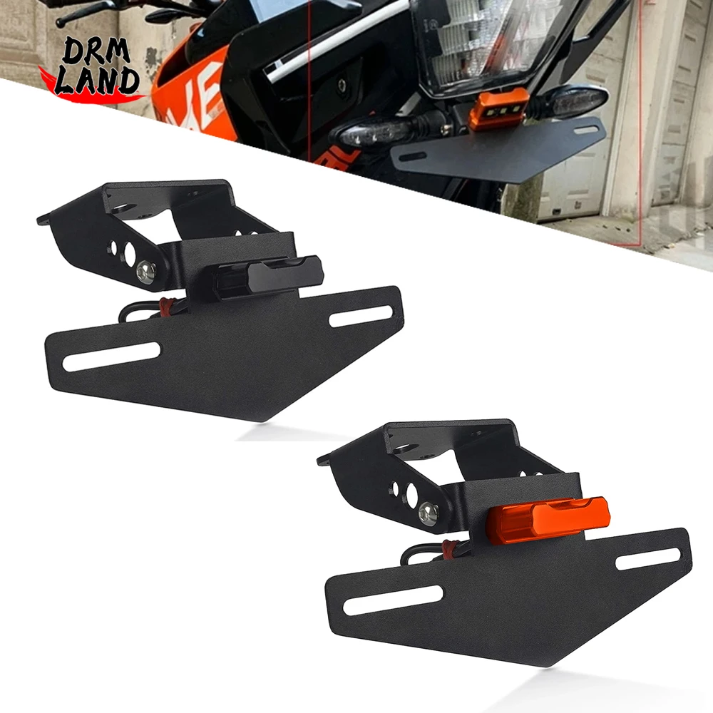 Duke390 Zubehör Kennzeichen halter für Duke 2017 2021 2015-2018 Motorrad Kotflügel Eliminator Registrierung halterung