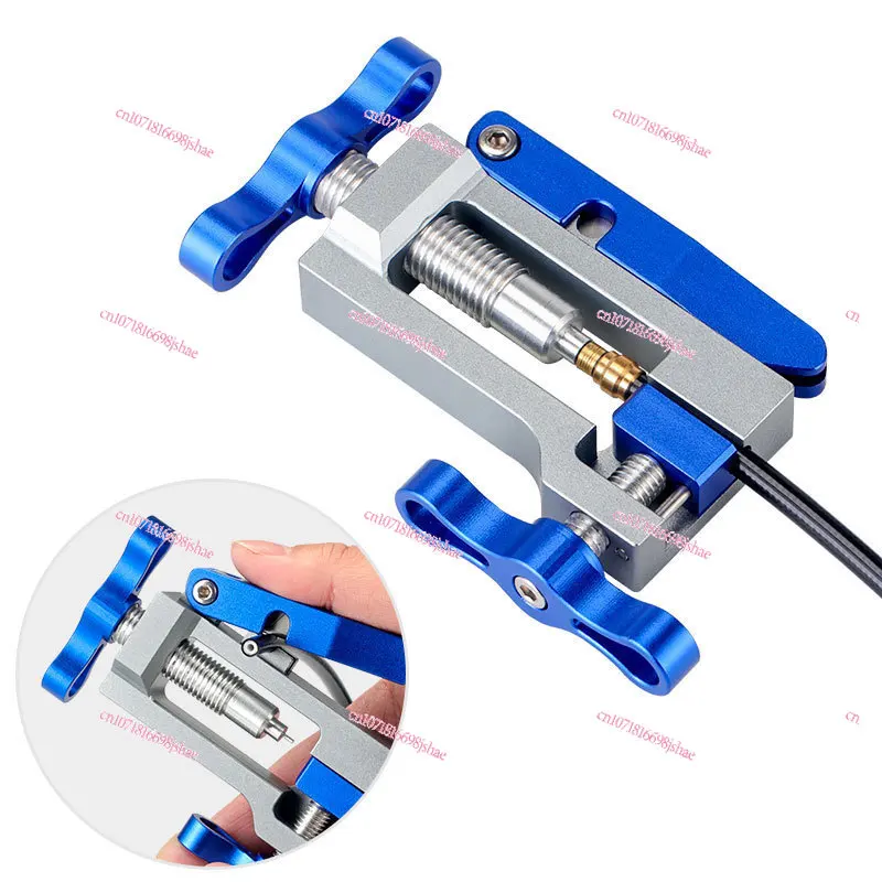 Bicycle Disc Brake Hydraulic Hose Connector Oil Needle Five-wire Body Tight Insertion Press-in Tool Hose Cutting Tool