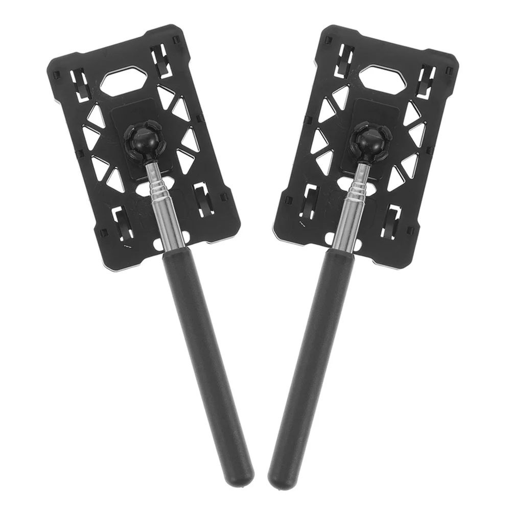 2 pcs Parking Card Grabber Extended Access Control Rod For Toll Stations Garage Compact Car Card Holder Extension Stick