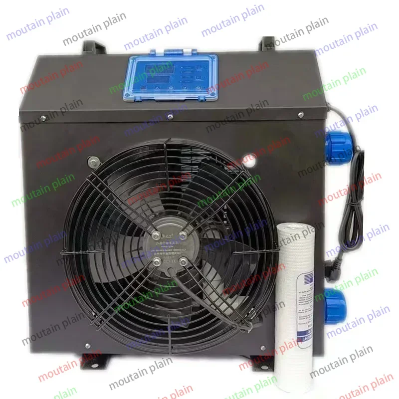 

Chiller Ice Bath System Water with Filter UV Ozone Pump Antifreeze Pipe 1HP Recirculating Cooled