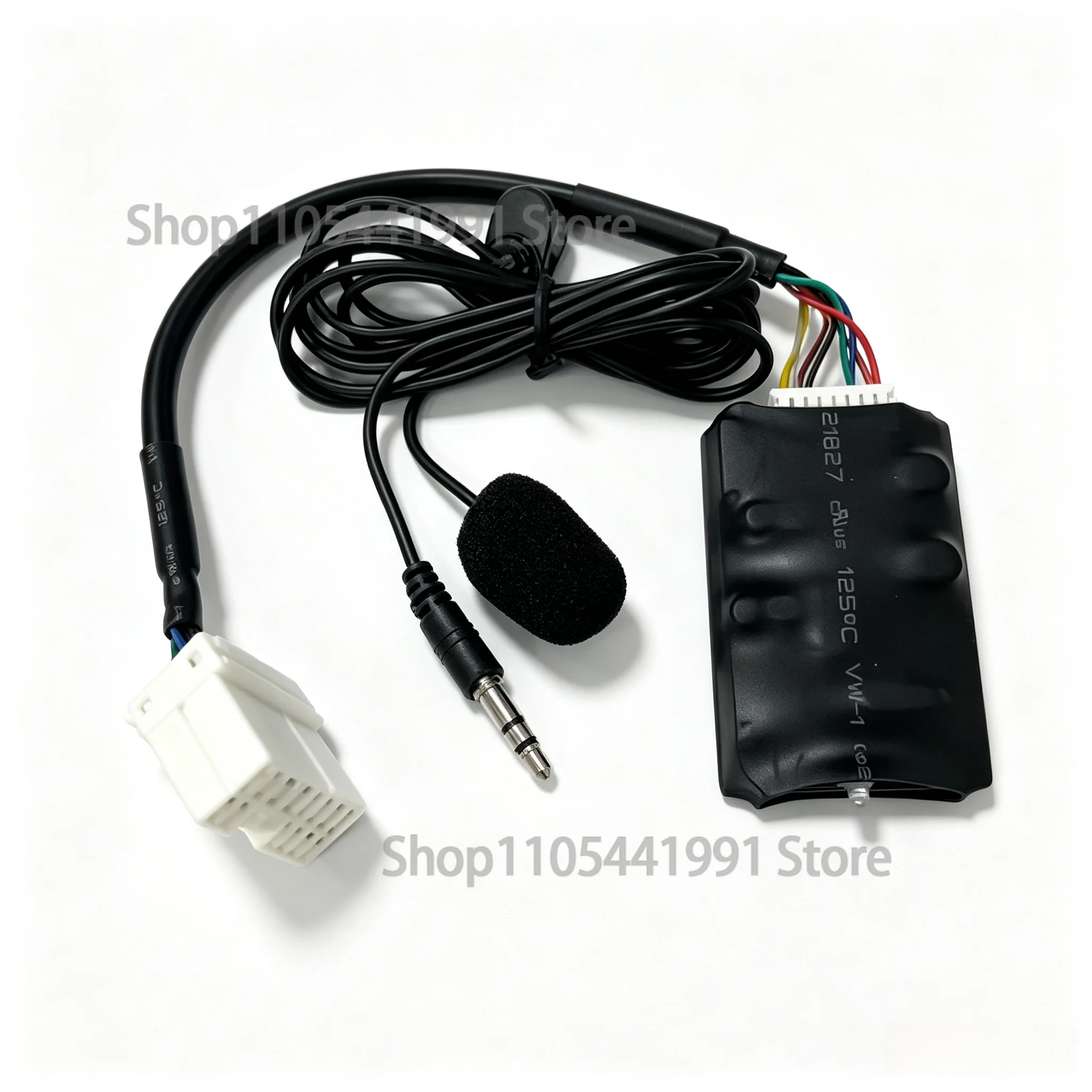 Car Bluetooth 5.0 AUX Adapter Microphone Handsfree For SUZUK Accord Swift Bluetooth music disc box Support steering wheel contro