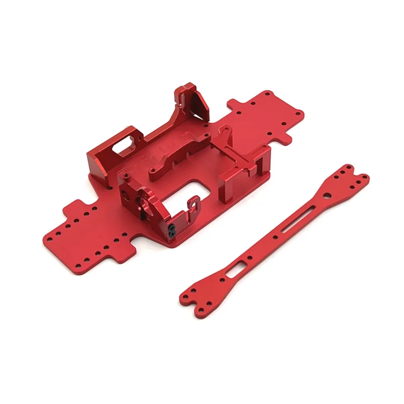 Suitable For WLtoys 1/28 284161 284010 284131 K989 RC Car Metal Upgraded Base Plate Accessories