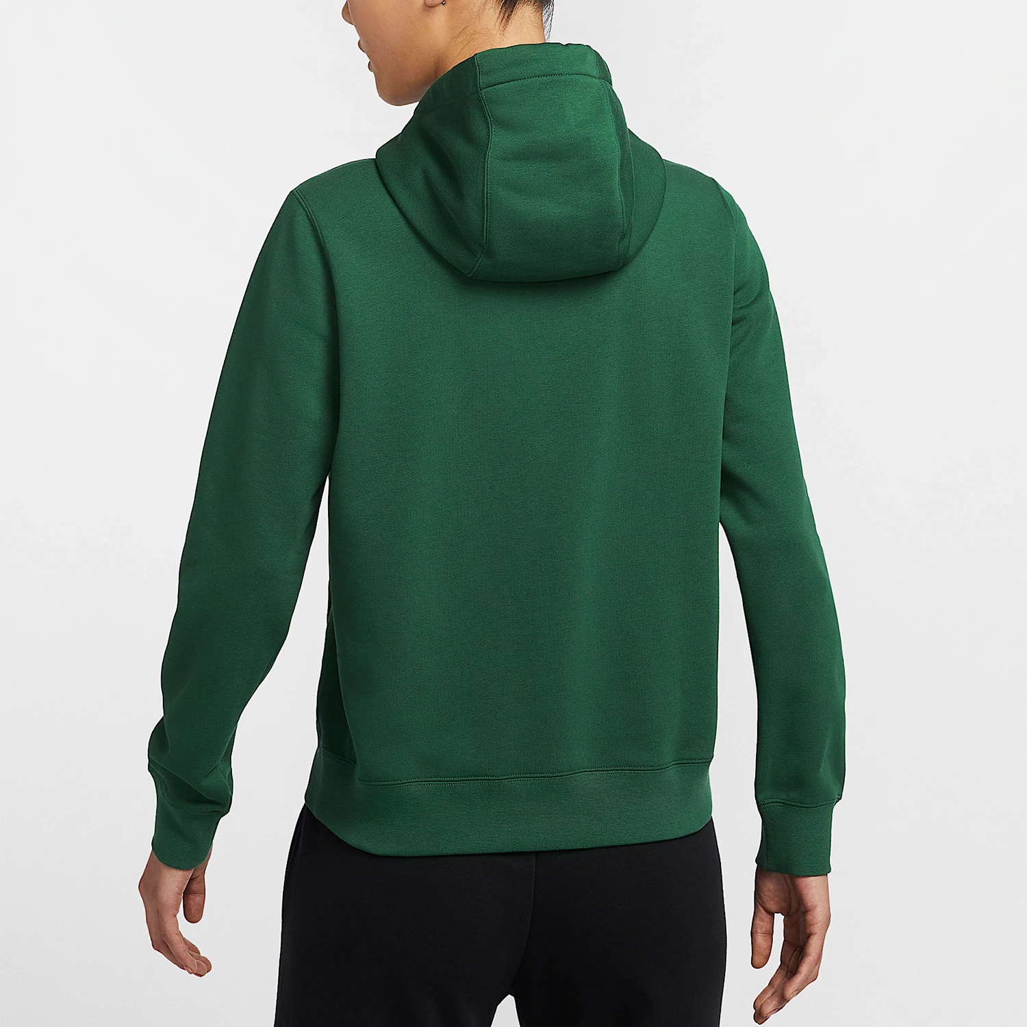 Nike genuine TEAM CLUB women's hooded embroidered casual short hoodie IB8897-341