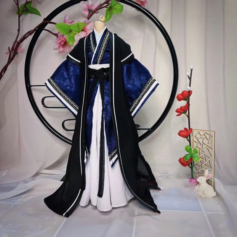 

OB27 Barbi 1/6 Figure Doll 1/4 1/3 BJD Clothes Ancient Costume Hanfu Dress Samurai Outfit For BJD/SD MSD ID75 80CM Strong Uncle