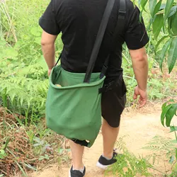 Fruit Picking Bag Multifunction Free Your Arm and Hand Fruit Picking Bag Heavy Duty for Vegetable Weeding Outdoor Fruits