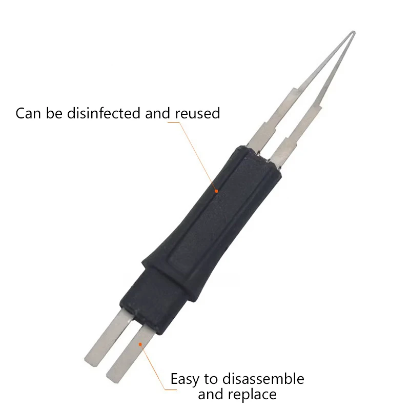 4 szt./opak. Ostrza do podgrzewania gumy dentystycznej, sterylne, odporne na ciepło, końcówki do gumy percha, podgrzewane nożyki do gumy dentystycznej, narzędzia dentystyczne