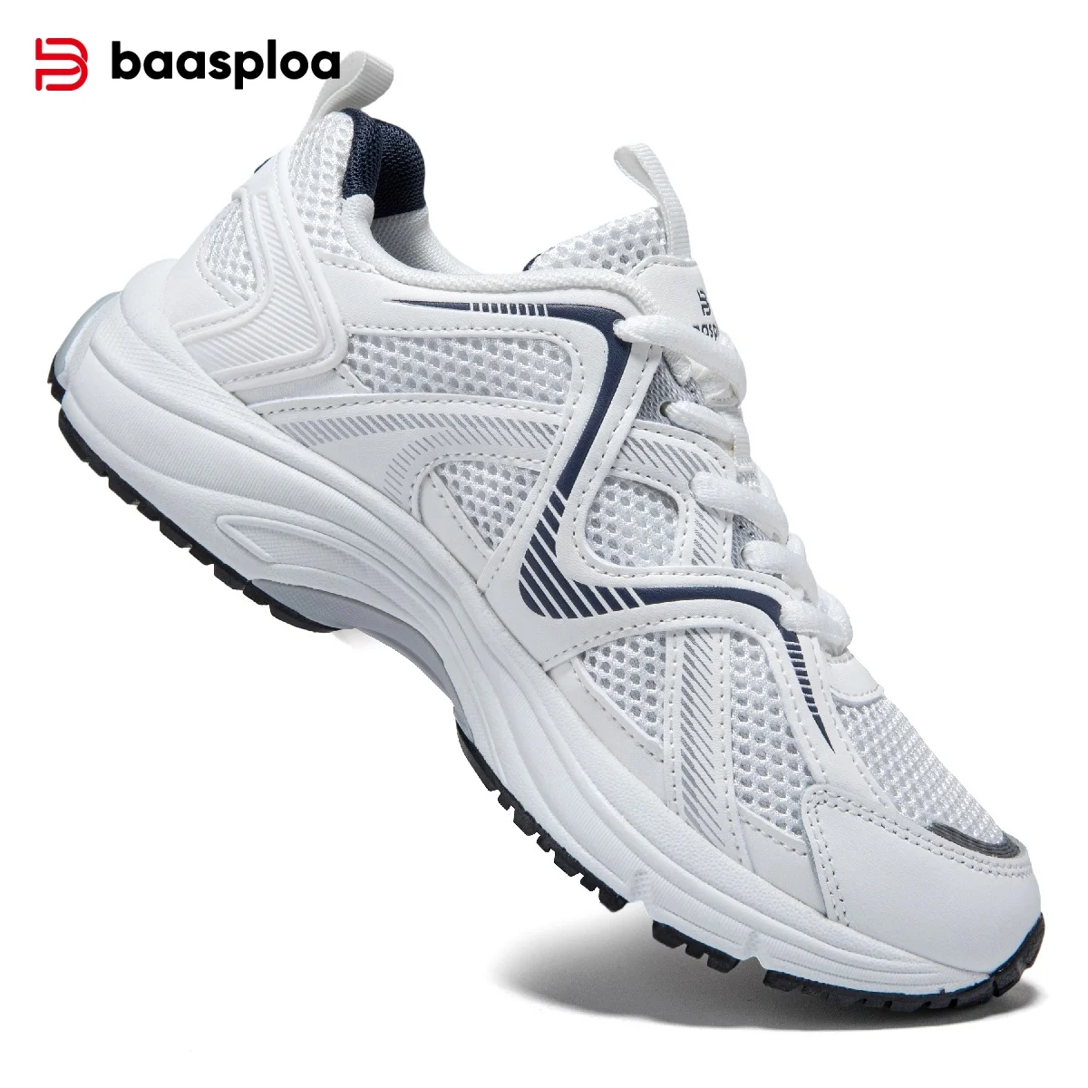 

Baasploa Women Running Shoes Non-slip Mesh Breatable New Summer Walking Shoes 2025 Famale Lightweight Comfort Soft Sport Sneaker